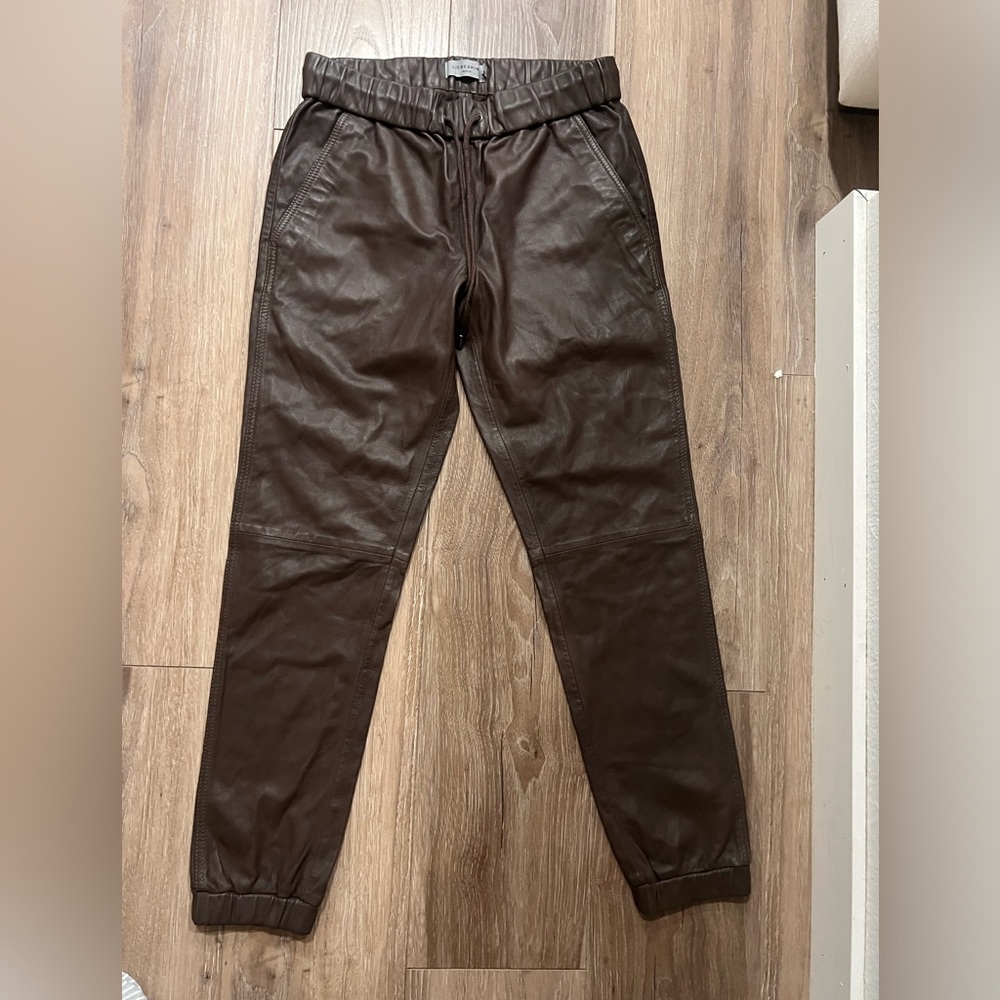 Liebeskind Berlin lamb leather pants jogger fall autumn